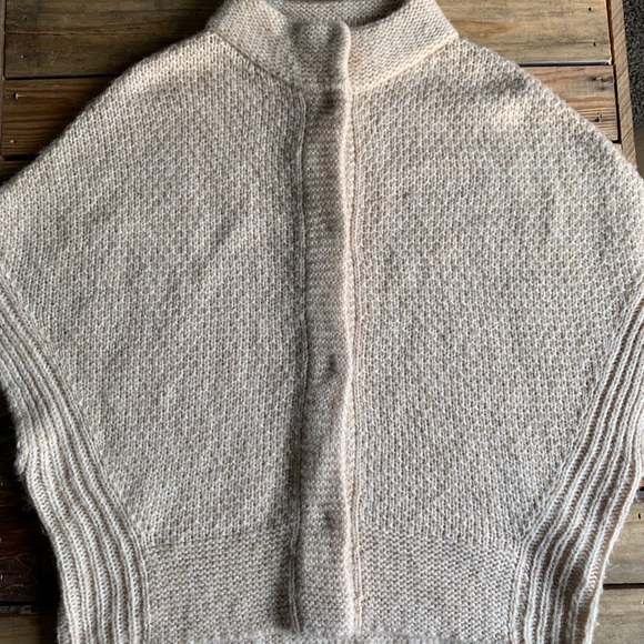 Angel Of The North Sweaters - Anthropologie Angel of the North Cowl Neck Poncho
